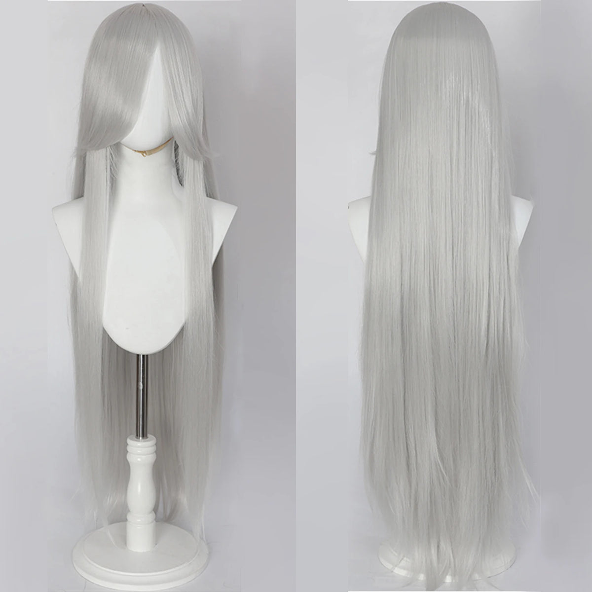 Long Straight Wig | Fringe | 100 cm