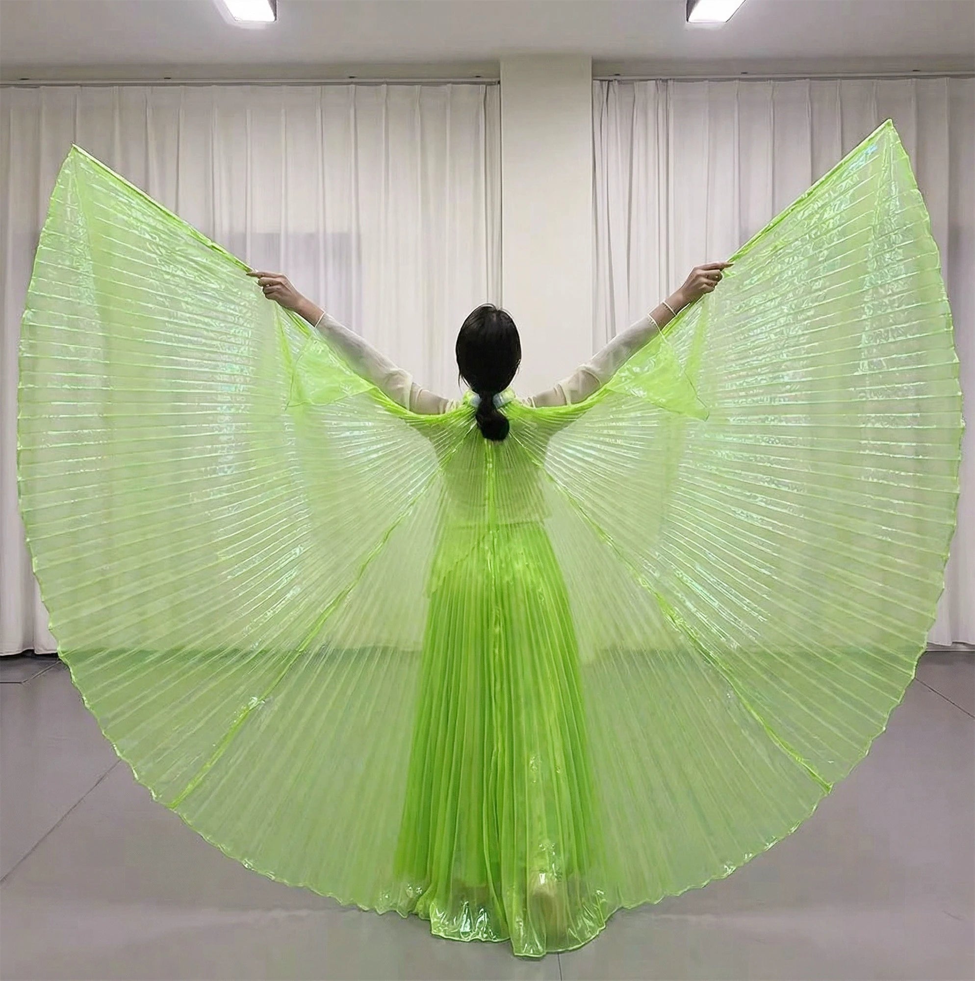 Belly Dance Isis Wings | Iridescent | Split & Solid