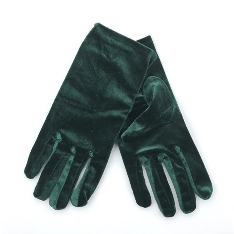 Velvet Wrist Gloves | Classic Finish