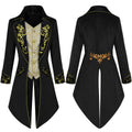 Steampunk Tailcoat | Gold Scrollwork
