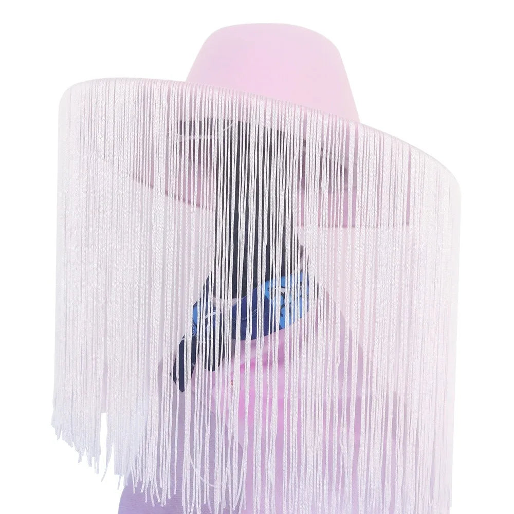 Wide-Brim Felt Hat | Dramatic Fringe
