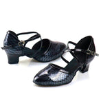 Latin Dance Heels | Rhinestone | Multi-Color