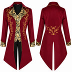Steampunk Tailcoat | Gold Embroidery
