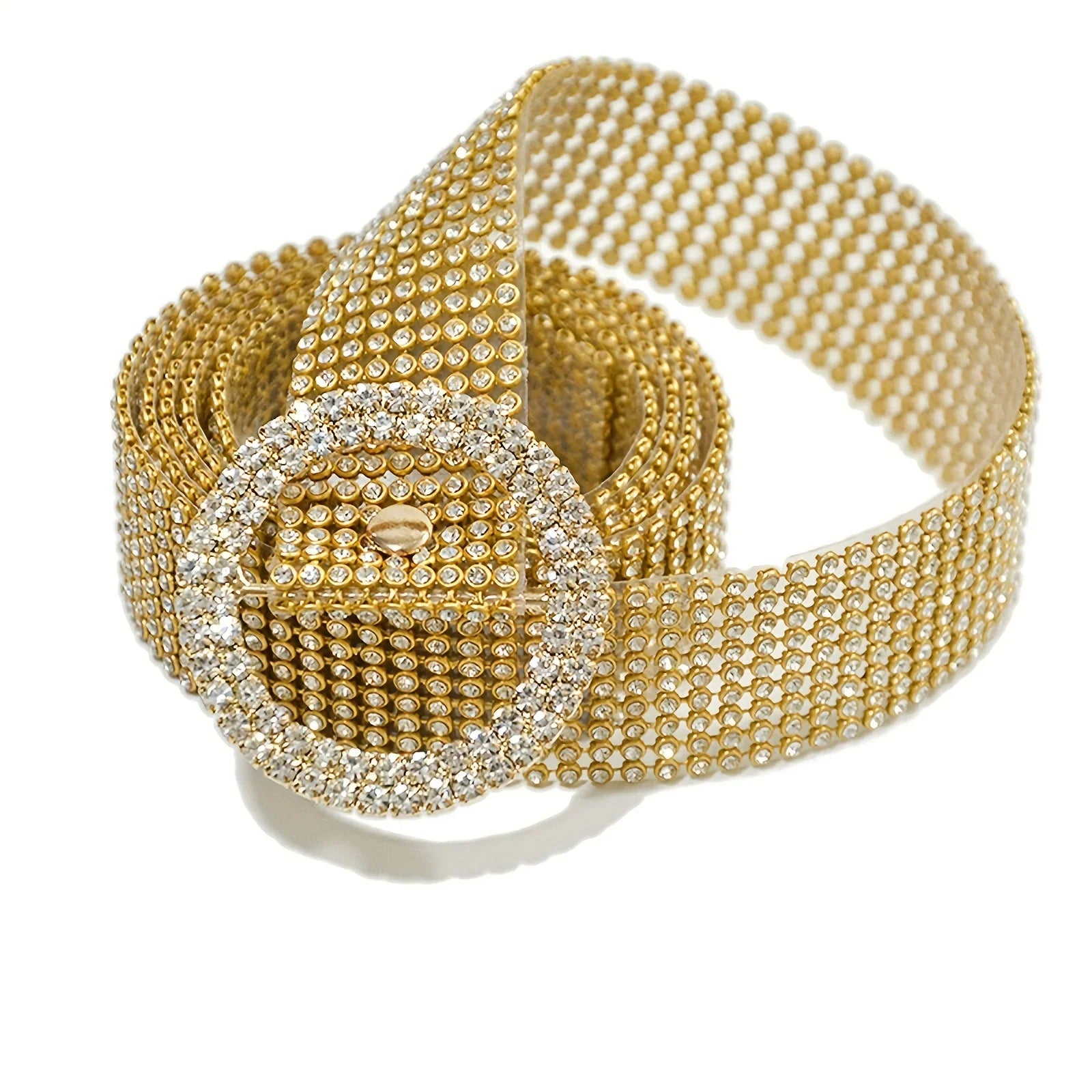 Full Rhinestone Wide Belt | Stage & Dressy