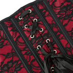 Floral Brocade Underbust Corset | Gothic & Victorian | Waist Cincher