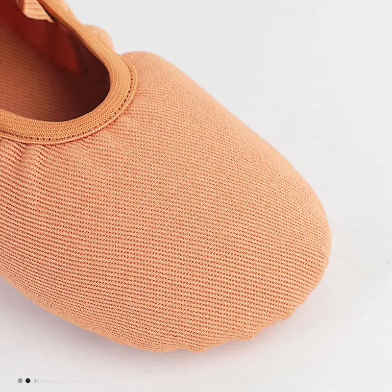 Canvas Ballet Shoes | Split Sole | Kids & Women | Sizes 24–44