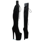 8-Inch Platform Thigh-High Boots - Exotic Dance Boots