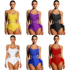 Dance Bodysuit | Rhinestones & Faux Feathers