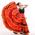 Flamenco Ruffle Skirt | Multi-Tier Swing | 180–720°