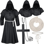 Hooded Monk Costume | Robe Set