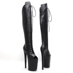 Thigh-High Platform Boots - 23cm Pole Dance Heels