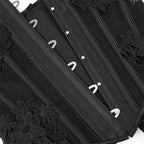 Mesh Underbust Corset | 16-Bone | Hollow Out | Plus Size