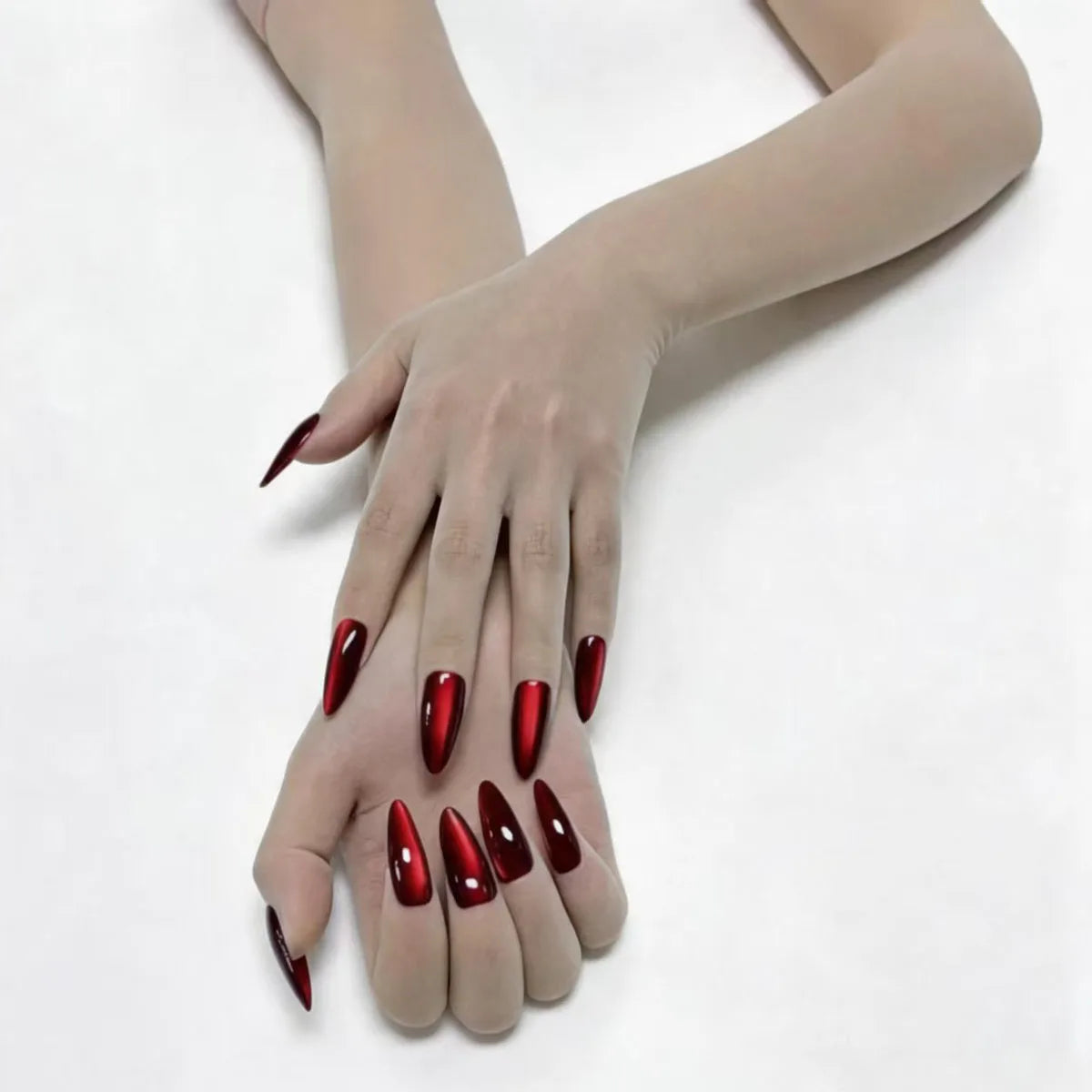 Sheer Nail-Effect Gloves | Stage