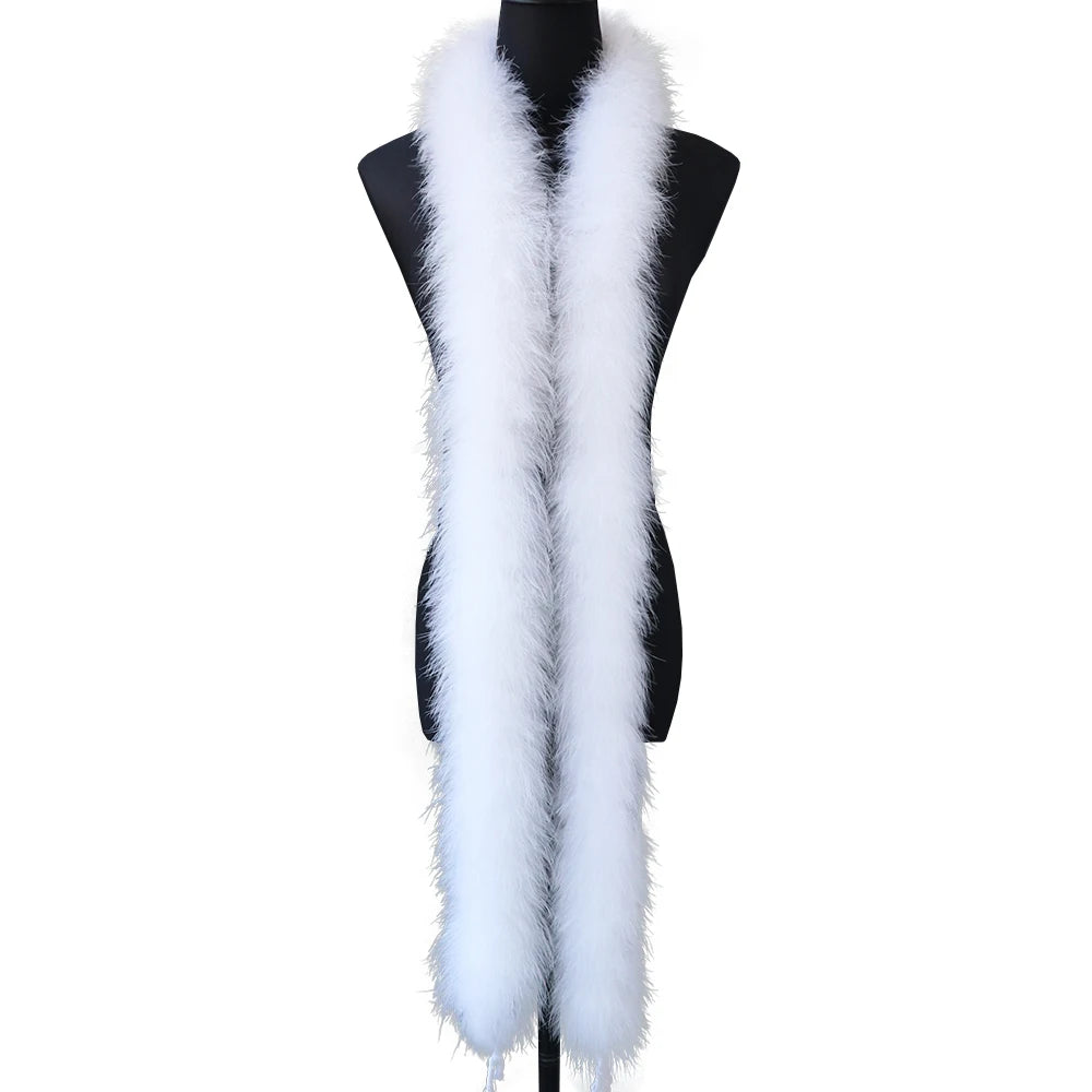 Turkey Feather Boa | Soft Stage Glamour