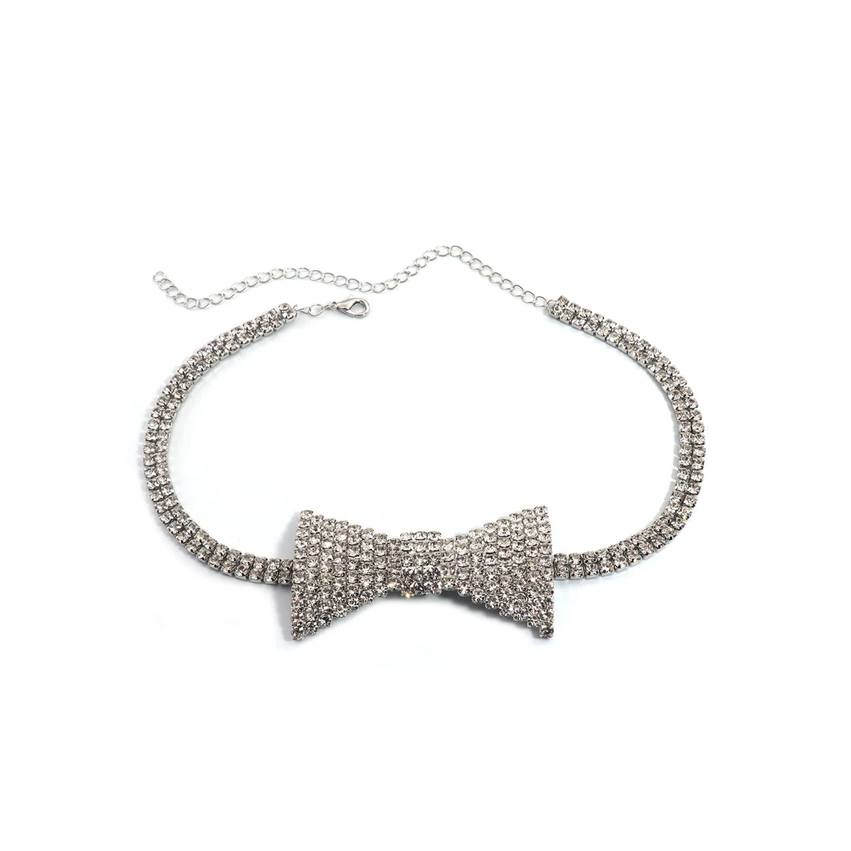Rhinestone Choker | Bow Tie