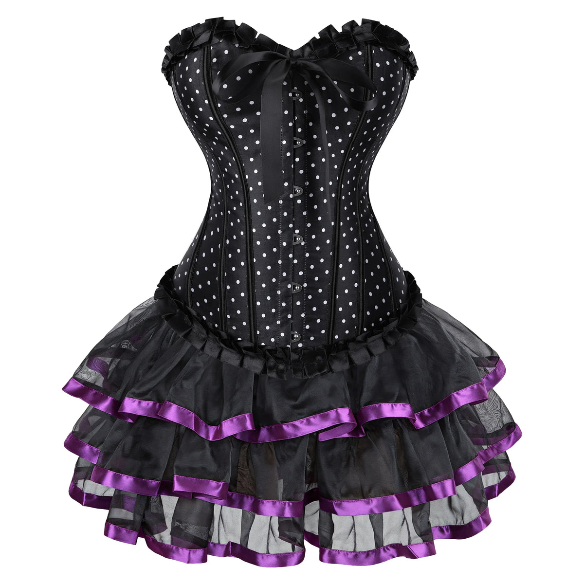 Gothic Overbust Corset | Skirt Options