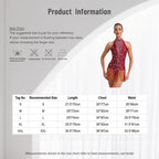 Tassel Fringe Leotard | Rhinestone | Latin Dance