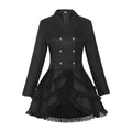 Steampunk Coat | Lace-Trimmed Victorian Style