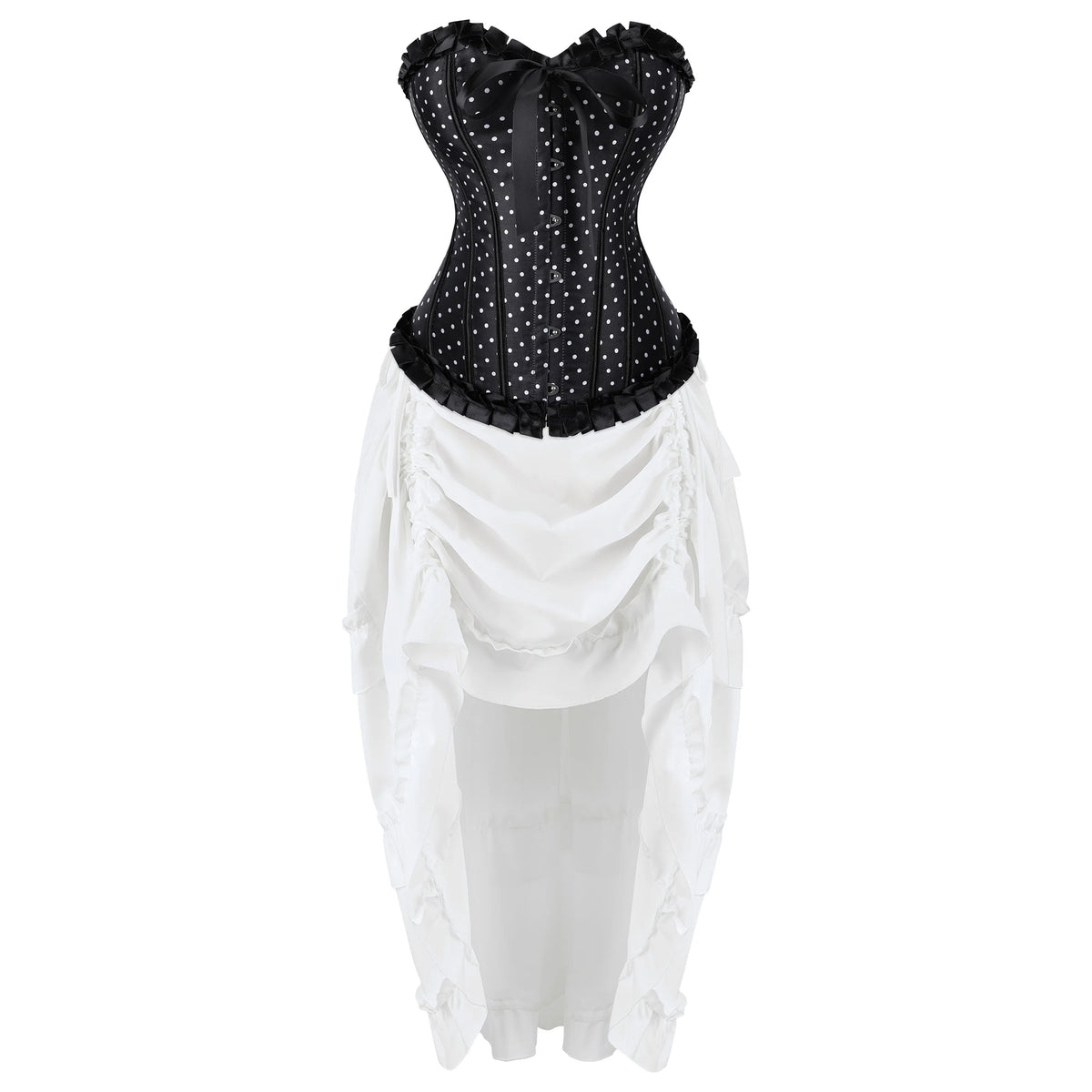 Gothic Overbust Corset | Skirt Options