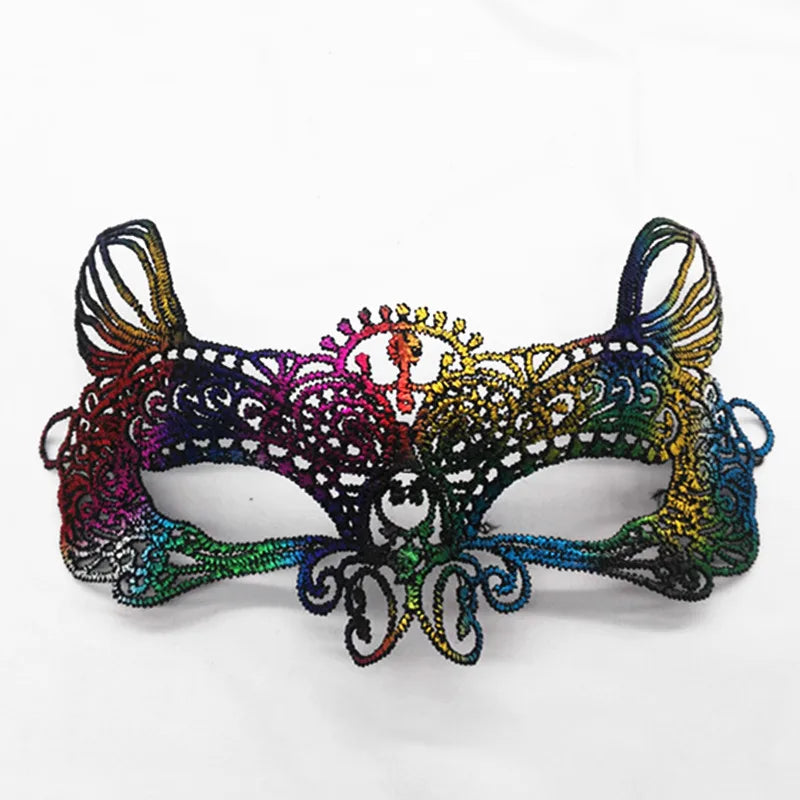 Lace Masquerade Eye Mask | Hollow Filigree | 28 Styles
