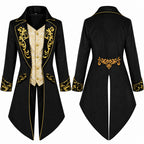 Steampunk Tailcoat | Gold Scrollwork