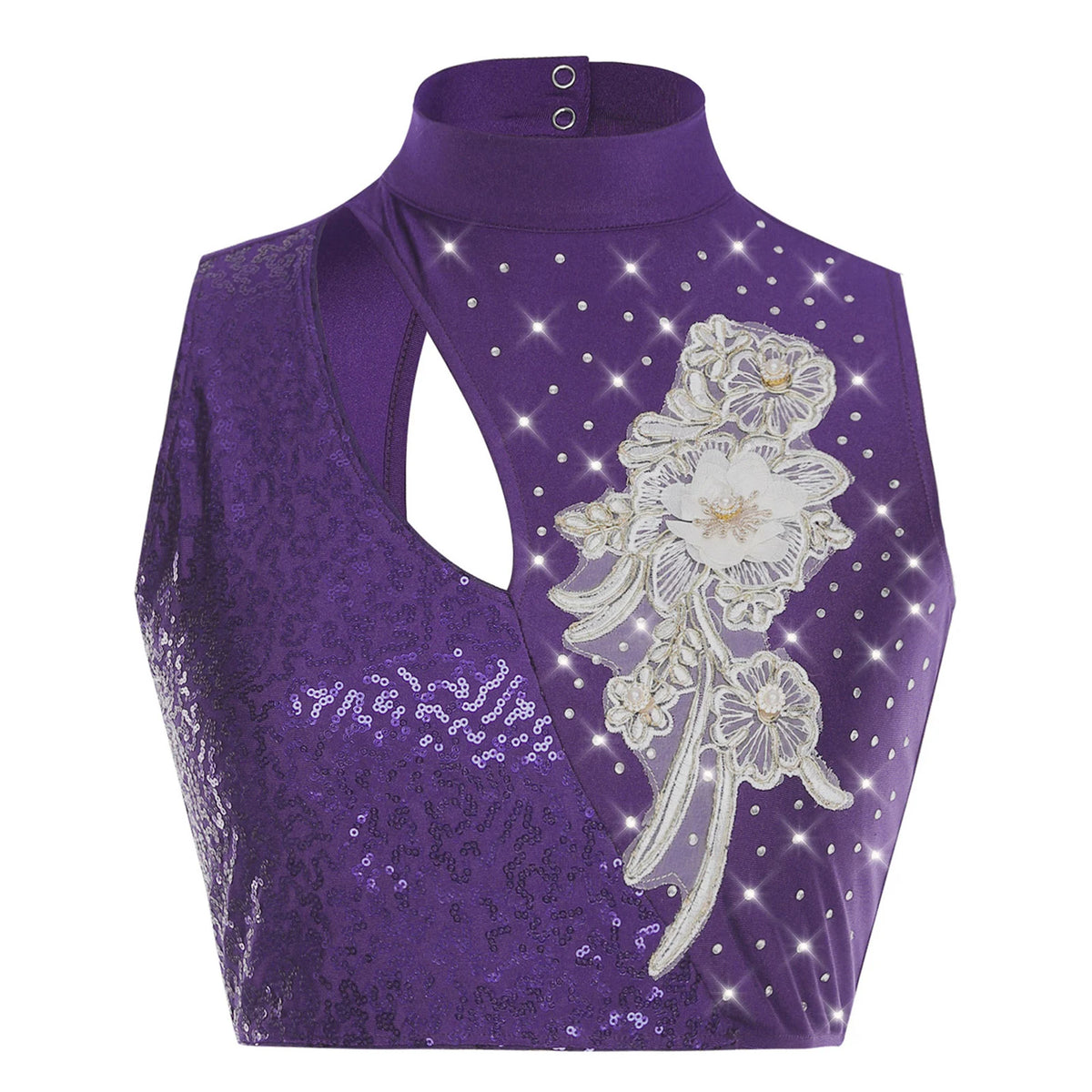 Starlight Floral Appliqué Lyrical Dance Set