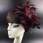 Feather Fascinator Headpiece | Flapper & Burlesque