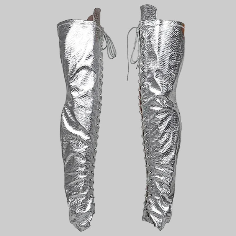 8-Inch Platform Pole Dance Thigh-High Boot Covers