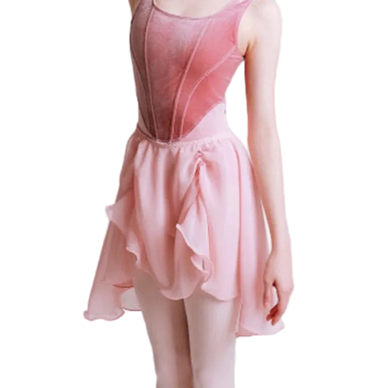 Chiffon Ballet Wrap Skirt | Lace-Up | One Size