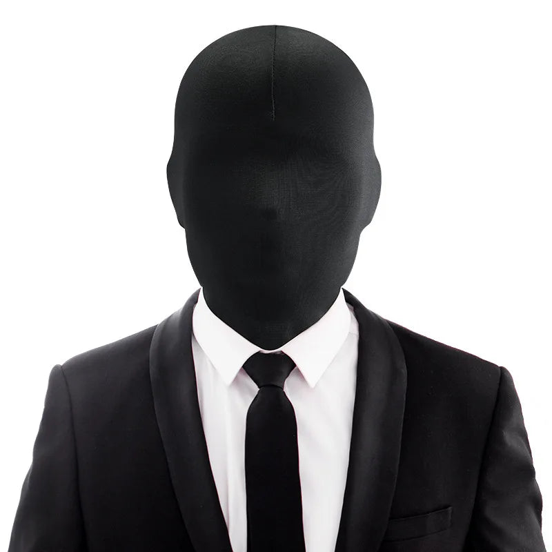 Black Full-Face Mask | Stretch Fabric Balaclava