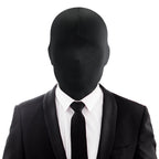 Black Full-Face Mask | Stretch Fabric Balaclava