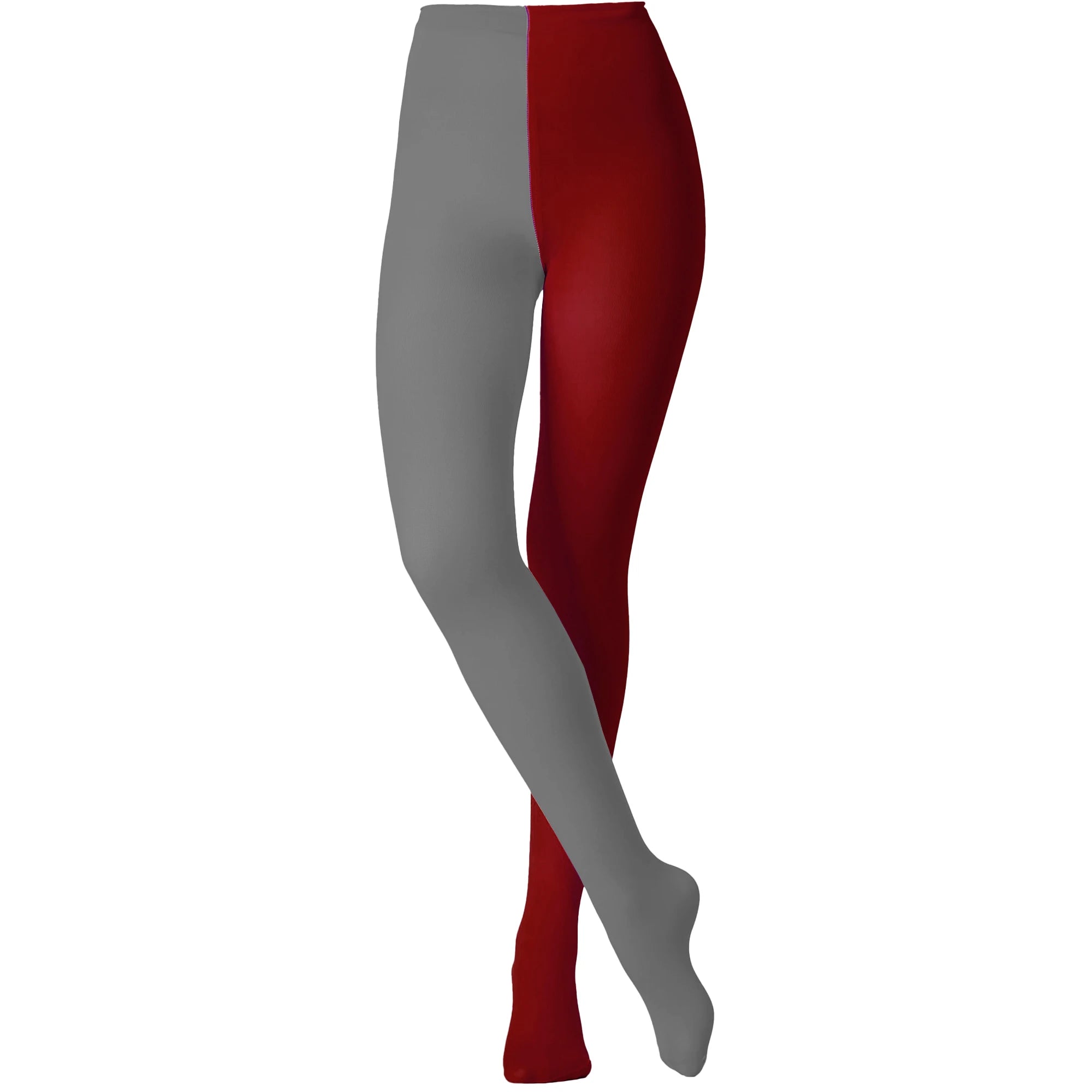 Two-Tone Colorblock Tights | Dopamine Colors | 27 Combos
