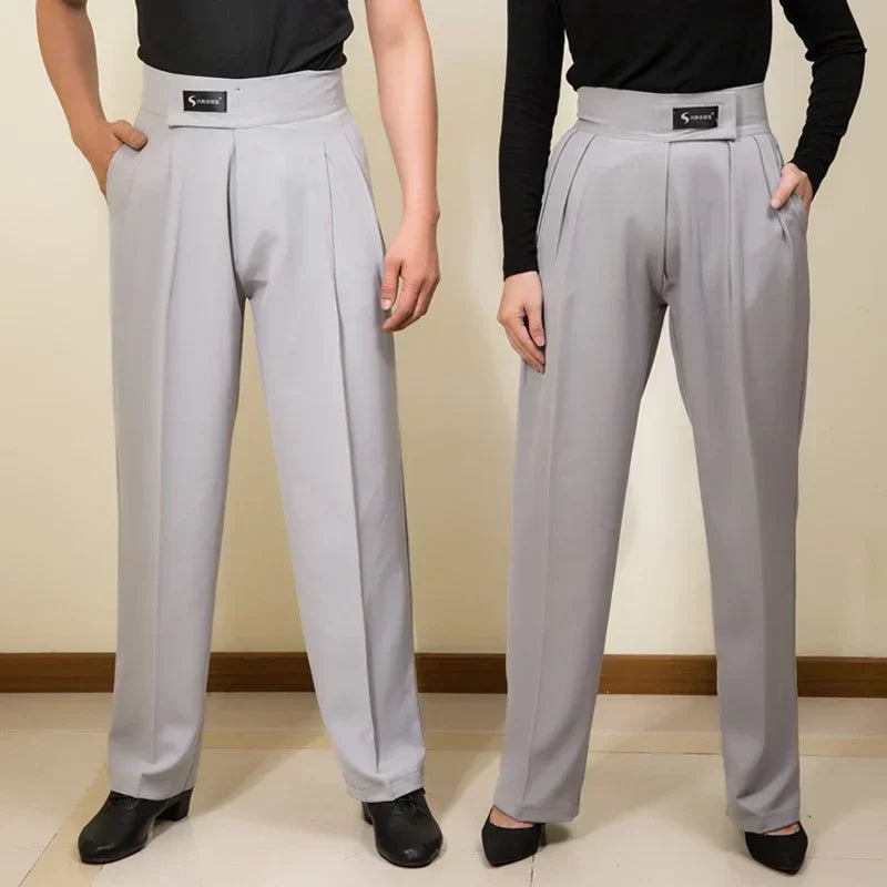 Latin Dance Trousers | High-Waist | Ballroom & Competition | 3 Colors