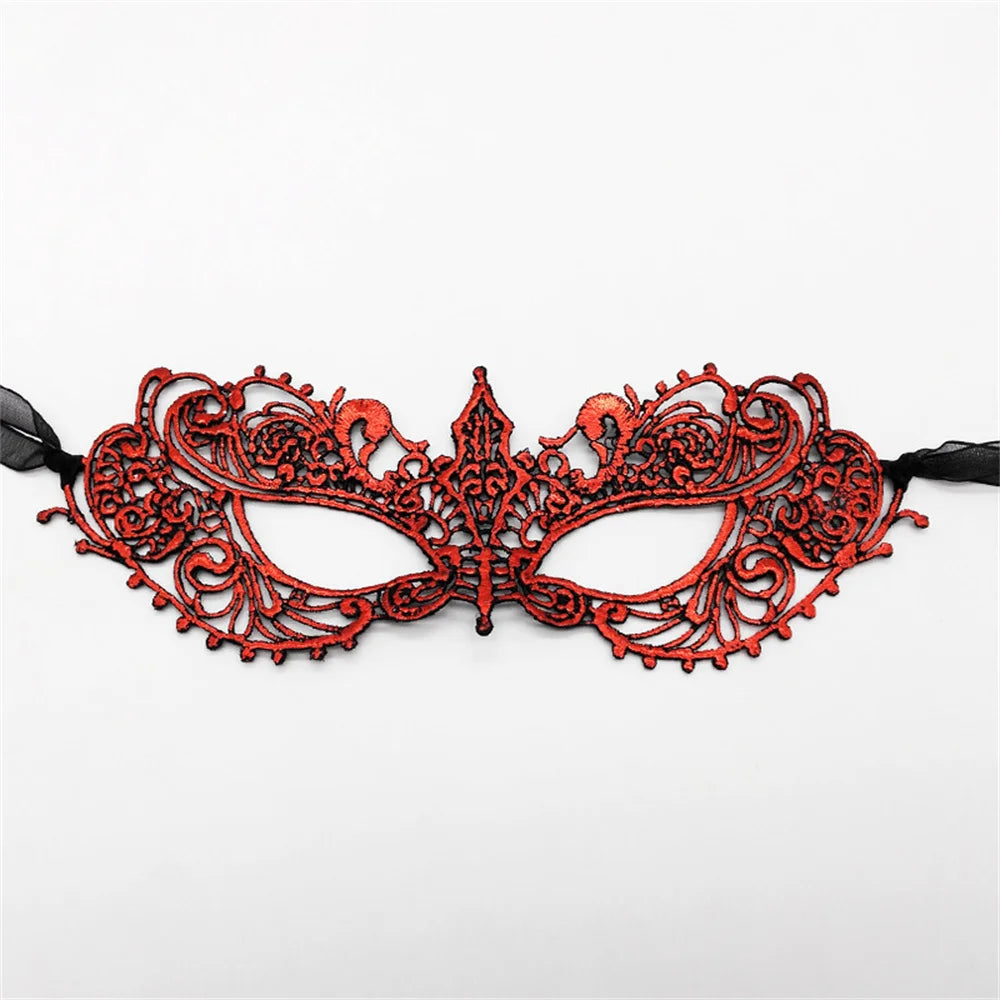 Lace Masquerade Eye Mask | Hollow Filigree | 28 Styles