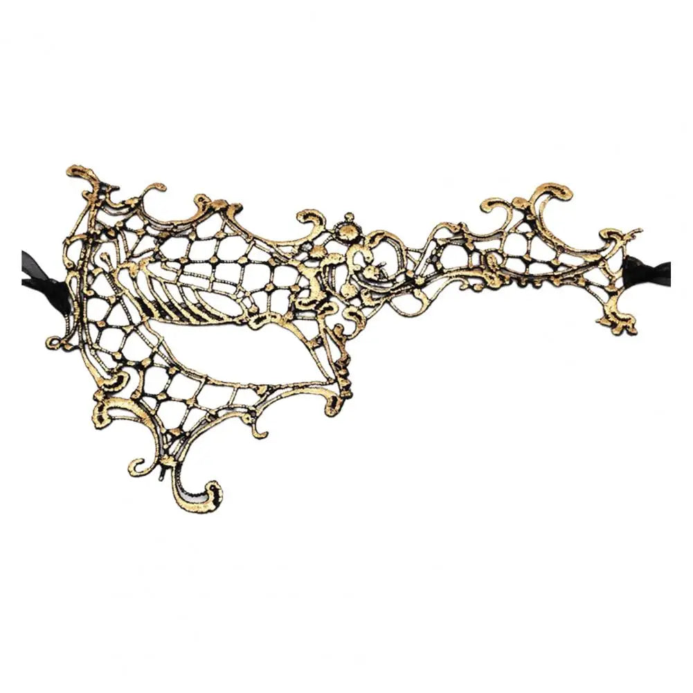 Lace Venetian Eye Mask | Half Face | 8 Colors