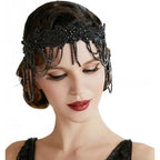 1920s Rhinestone Chain Headband | Gatsby & Gothic | 3 Colors