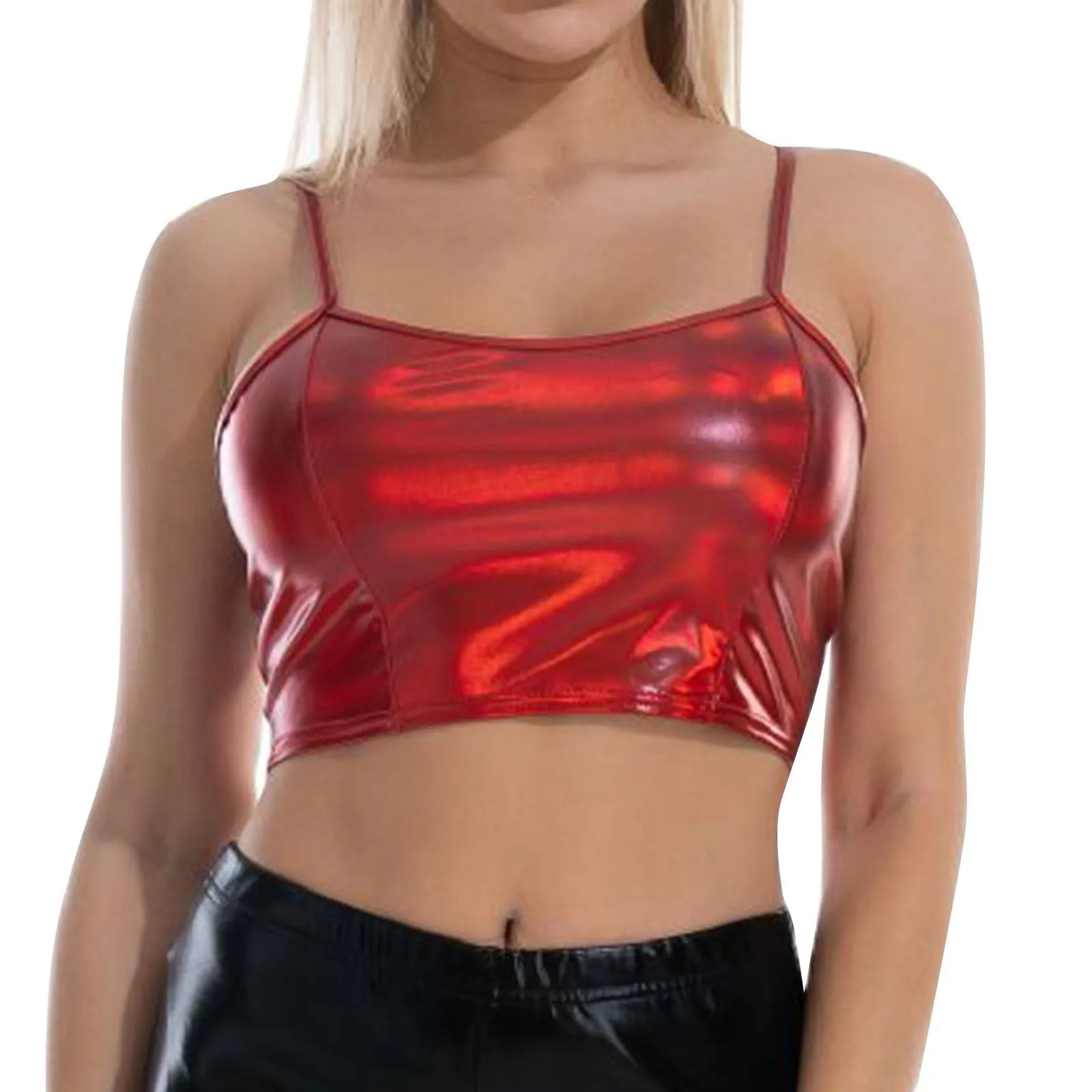 Metallic Crop Top Bra | 5 Colors