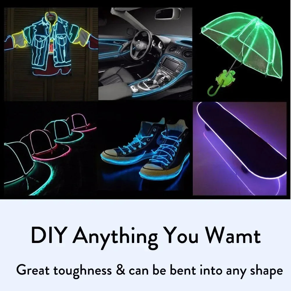 Glow EL Wire | DIY Rave Costumes