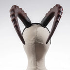 Demon Horn Headband | Faux Leather | Gothic & Halloween