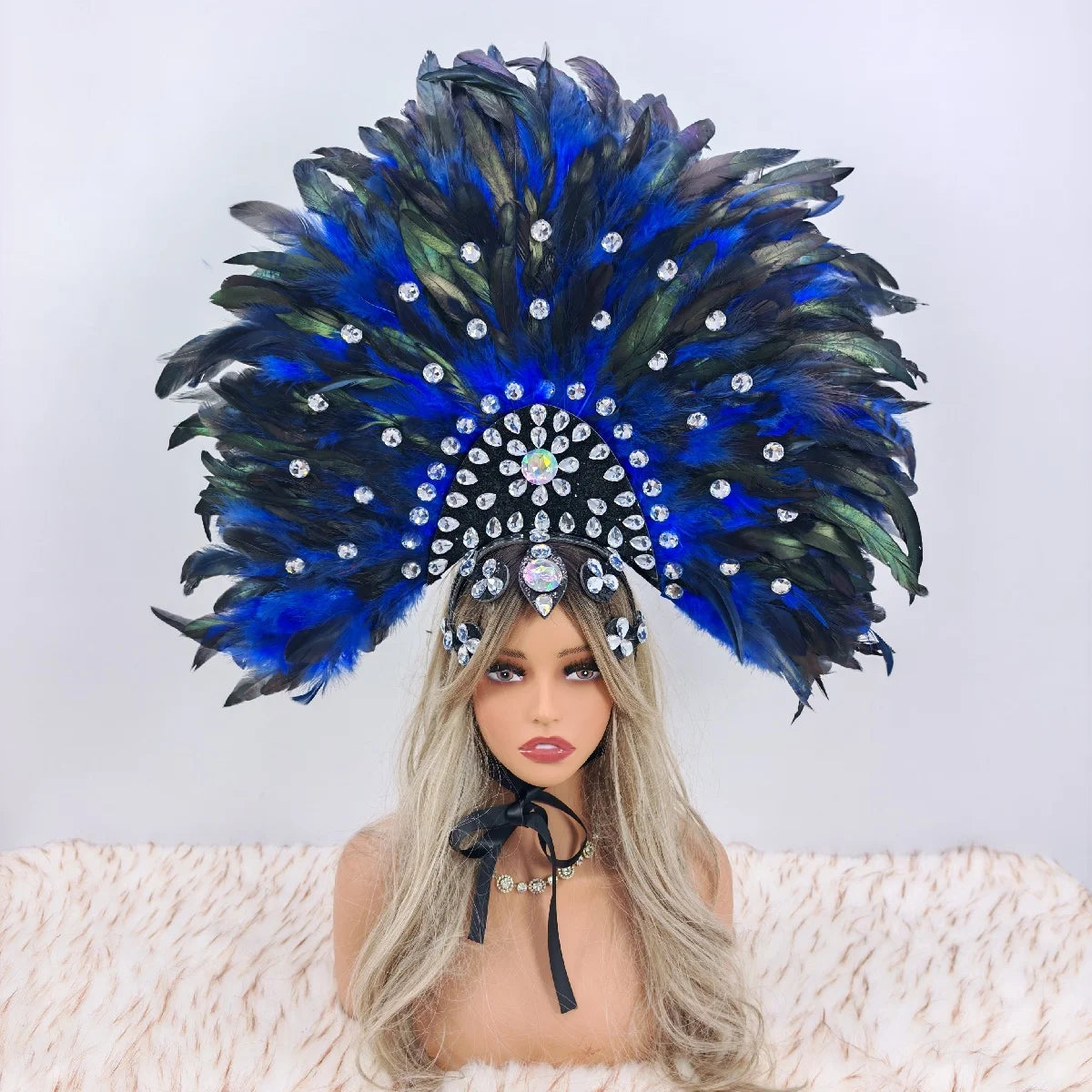 Feather Carnival Headdress | Festival & Costume