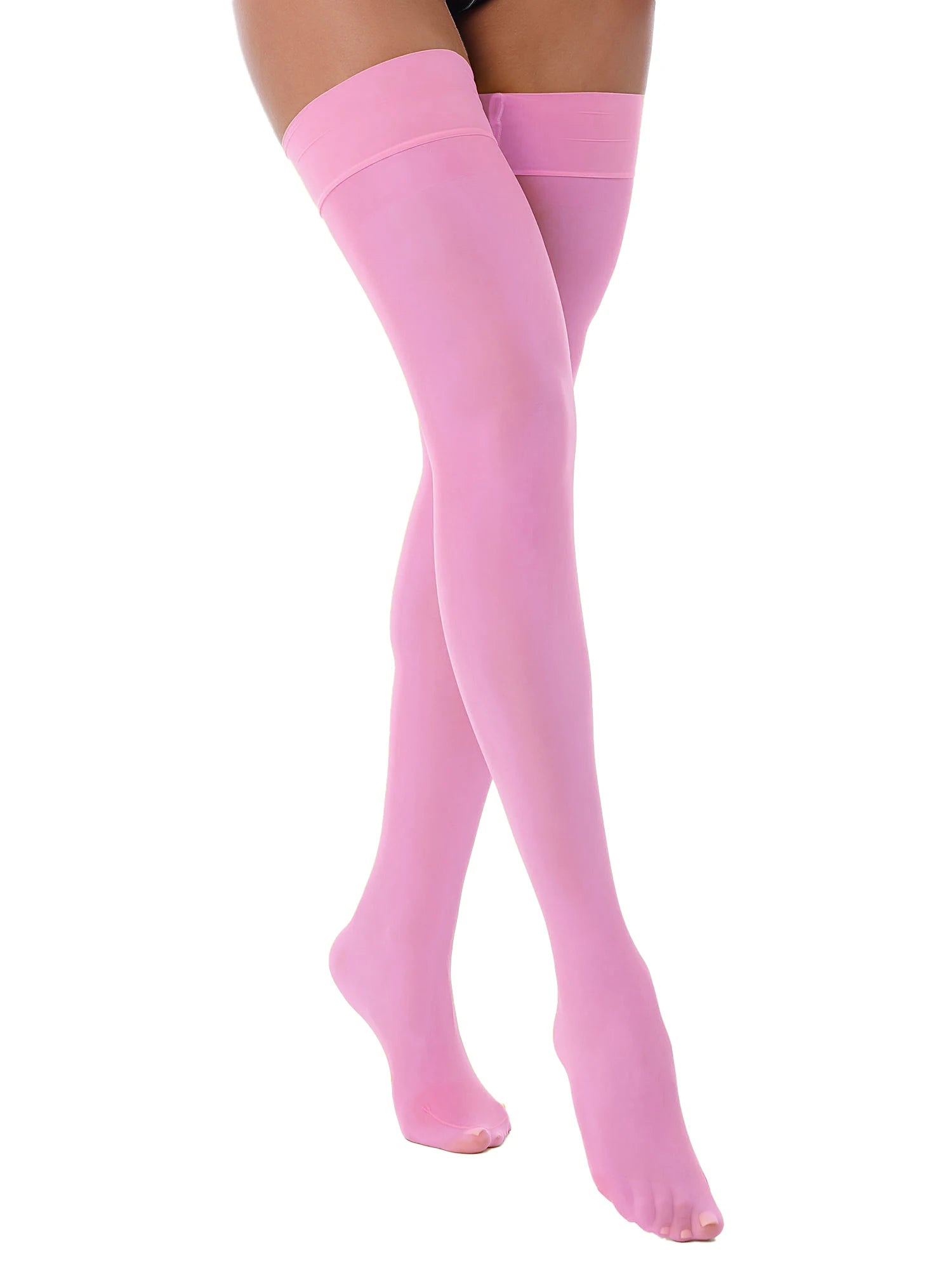 Glossy Thigh-High Stockings | 16 Colors | Two Fits