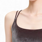 Velvet Cross-Back Ballet Leotard | Women | S–XXL