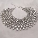 7-Layer Crystal Cascade Necklace - Statement Performance Jewelry