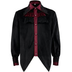 Men’s Gothic Shirt | Ruffled Front