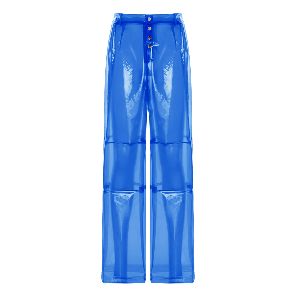 Transparent Trousers | Wide-Leg Color