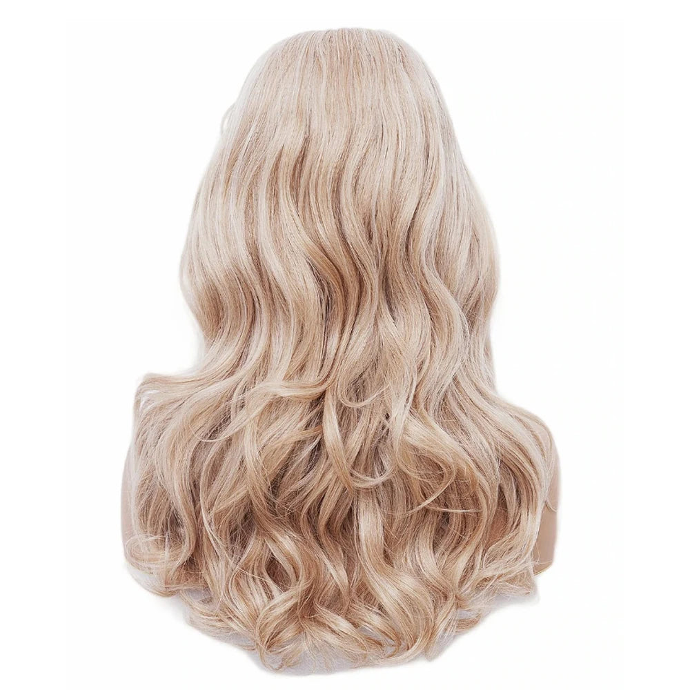 Blonde Bouffant Wig | Waves & Bangs