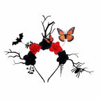 Gothic Forest Headpiece | Branches, Roses & Bats | 2 Styles