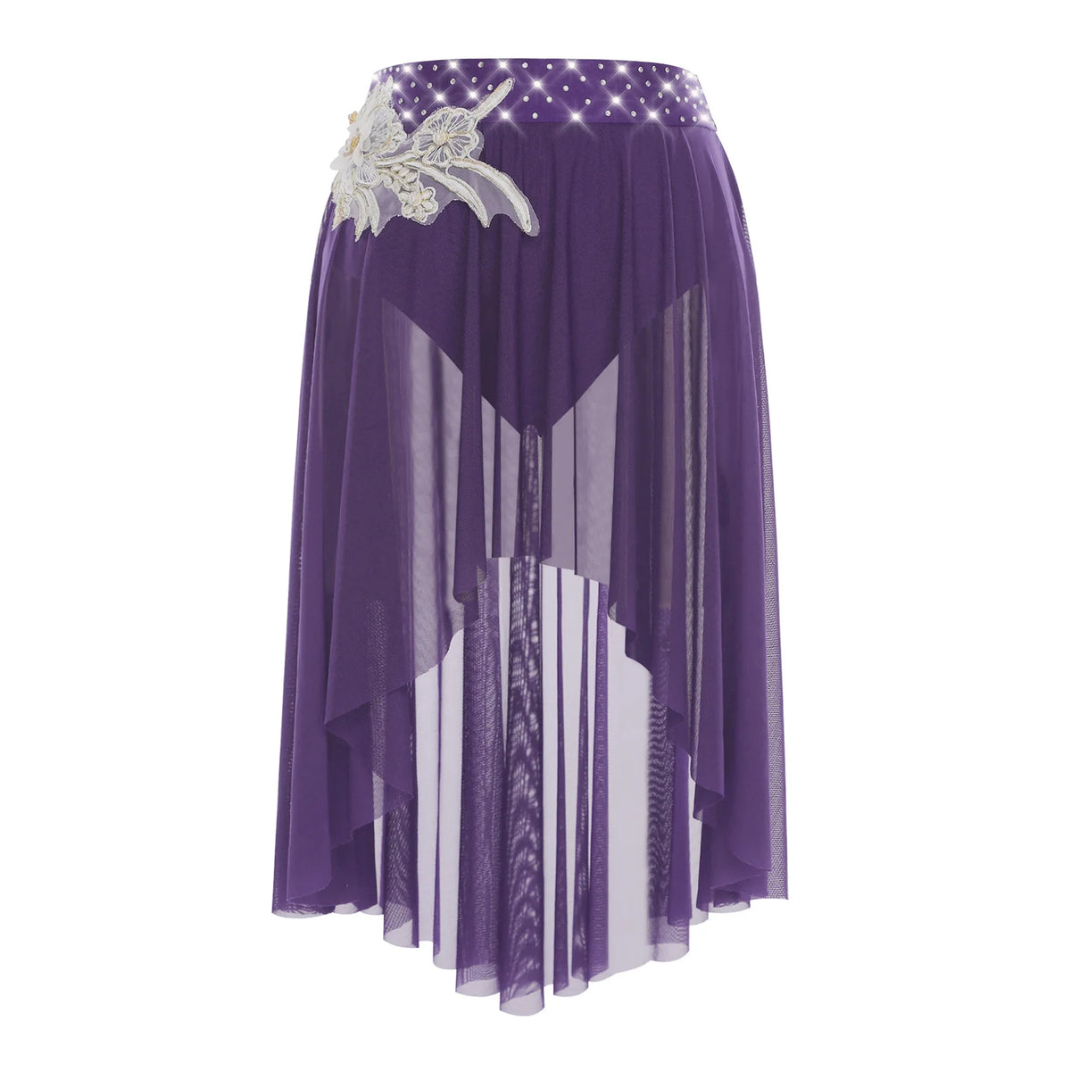 Starlight Floral Appliqué Lyrical Dance Set
