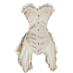 Satin Gothic Overbust Corset | Tulle Skirt | Victorian Bustier