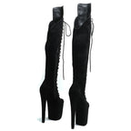 8-Inch Platform Thigh-High Boots - Exotic Dance Boots